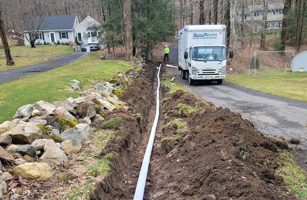 professional sewer line repair in trumbell ct